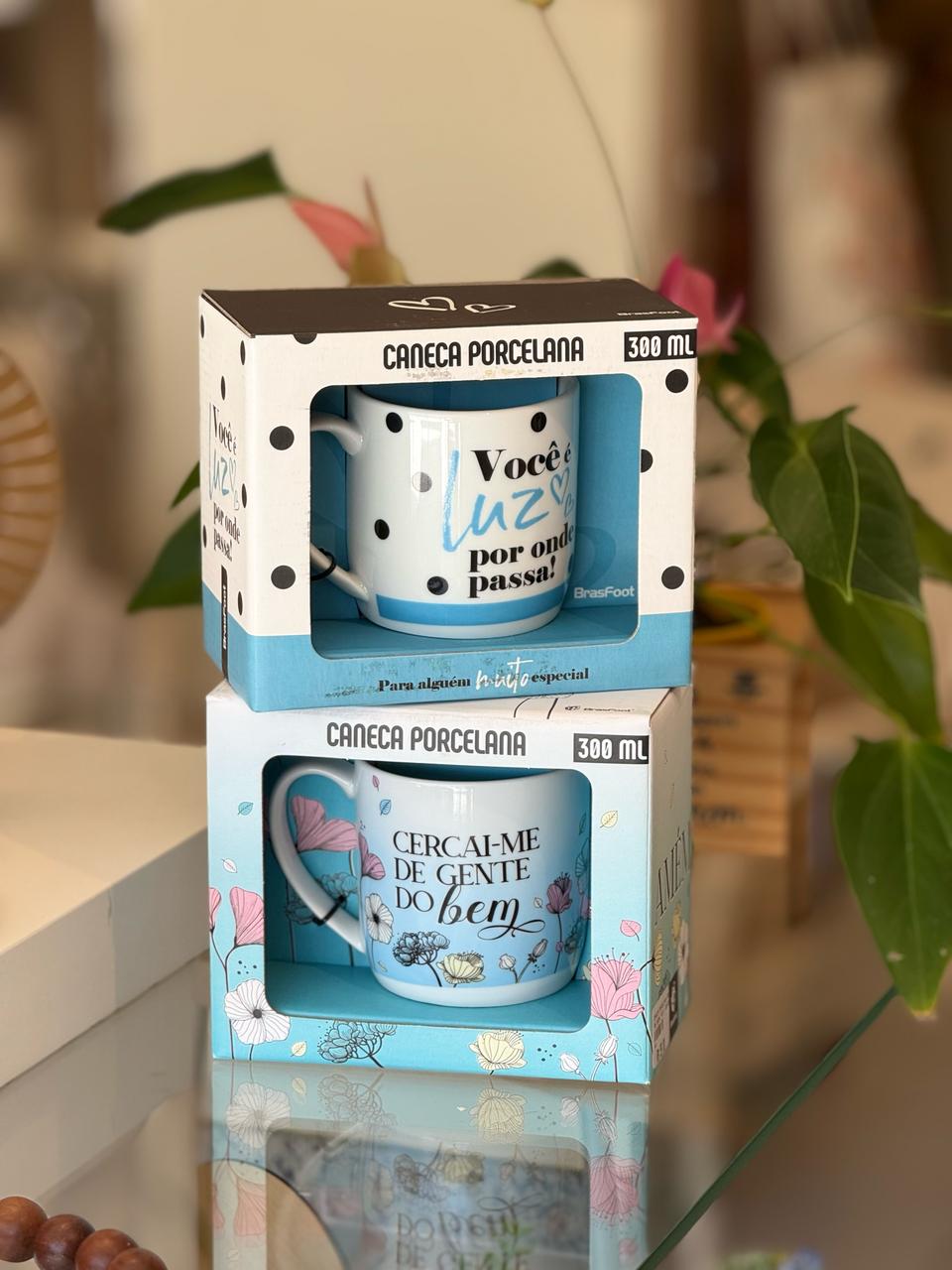 Caneca Porcelana - Você é Luz - Imagem 1